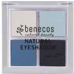 benecos true blue eyeshadow quattro blue eyeshadow
