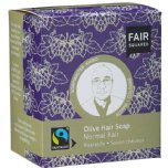 fair squared olive hair soap fairtrade hair soap vegan