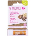 benecos natural lip balm cocoa vegan lip balm chapped lips