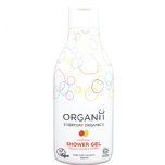 organii tropical shower gel peach mango organic shower gel