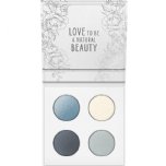 lavera mineral eyeshadow divine blue quattro eyeshadow