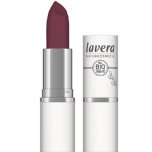 lavera velvet matt lipstick royal cassis bold lipstick organic