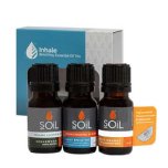 soil organic essential oil inhale gift set