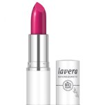 lavera cream glow lipstick pink universe pink lipstick