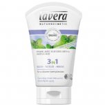 lavera 3 in 1 face wash scrub mask