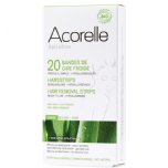 acorelle hair removal strips face natural wax