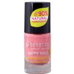benecos nail polish bubble gum baby pink