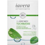 lavera purifying sheet mask oily skin vegan mask