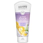 lavera active touch organic body wash ginger and matcha
