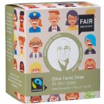 fair squared olive facial soap cleanser vegan zero waste