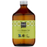fair squared lime shower gel zero waste