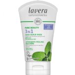 lavera pure beauty 3 in1 wash scrub mask