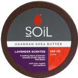 soil ugandan shea butter lavender moisturiser body butter