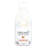 organii tropical shower gel peach mango organic shower gel