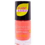 benecos nail polish peach sorbet plant based
