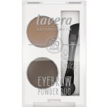lavera eyebrow powder duo vegan eyebrow powder organic