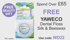 spend over £65 and get a free Yaweco Floss 