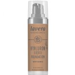 lavera hyaluron liquid foundation warm almond natural foundation