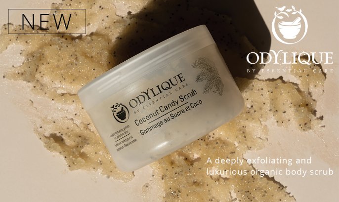 Odylique Coconut Candy Scrub for Body at All Natural Me 
