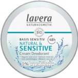 lavera basis sensitive natural sensitive deodorant cream vegan