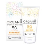 organii organic sun milk spf50