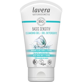 lavera cleansing gel natural face cleanser basis sensitive vegan