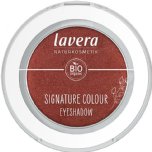 lavera signature colour eyeshadow red ochre vegan eyeshadow