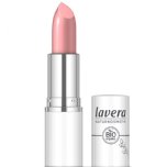lavera cream glow lipstick peony pink lipstick organic vegan
