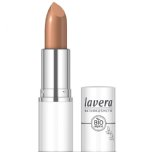 lavera cream glow lipstick golden ochre tan lipstick organic
