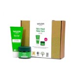 weleda skin food face care gift set cleansing balm day cream