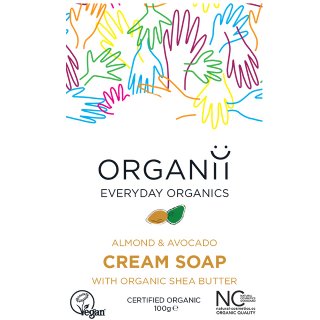 organii almond and avocado soap organic bar soap natural soap