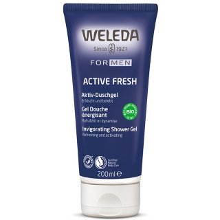 weleda men active fresh shower gel natural body wash body care
