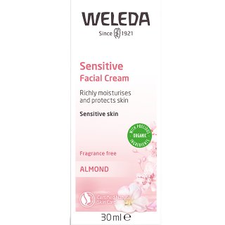 weleda sensitive facial cream sensitive skin natural moisturiser