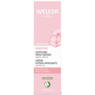 Weleda Sensitive Soothing Moisturiser Sensitive Skin Natural Moisturiser Box