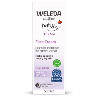 weleda baby white mallow face cream baby skincare