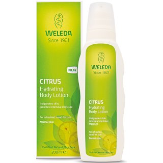 weleda citrus hydrating body lotion