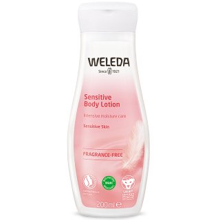 weleda sensitive body lotion sensitive skin all natural me