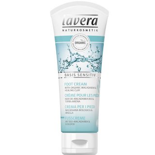 lavera basis sensitive organic foot cream