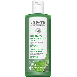 lavera pure beauty purifying facial tonic natural face toner