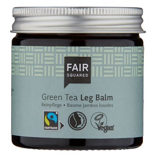 fair squared green tea leg balm natural moisturiser zero waste