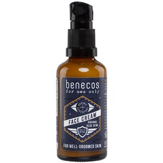 benecos men face cream organic vegan natural men care