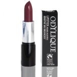 odylique lipstick blackberry smoothie purple lipstick mauve