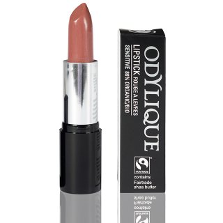 odylique natural lipstick praline 15 organic lipstick