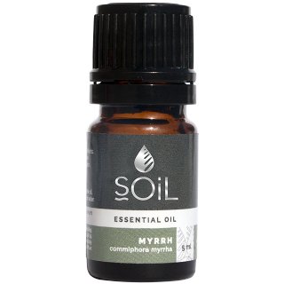 soil organic essential oil myrrh organic aromatherapy vegan