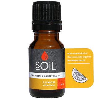 soil organic essential oil lemon aromatherapy