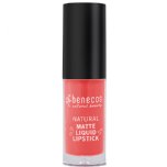 benecos coral kiss liquid lipstick matte lipstick coral lipstick