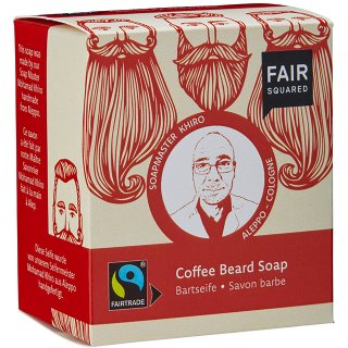 fair squared coffee beard soap fairtrade vegan