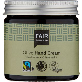 fair squared olive hand cream natural hand cream