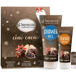 benecos ciao cacao gift set shower