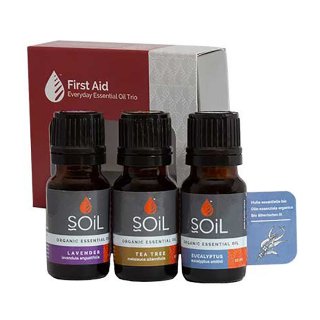 soil organic essential oil first aid gift set aromatherapy remedy